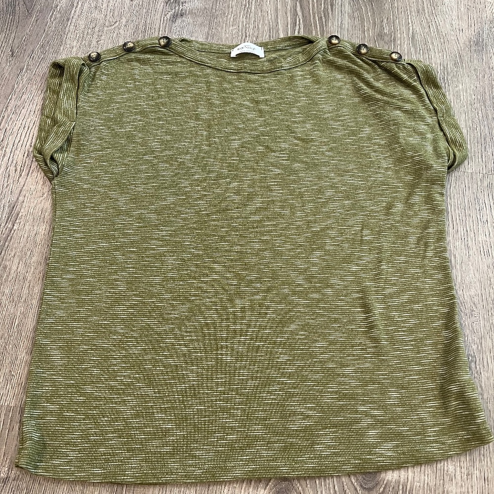 Kaileigh Green Top size medium